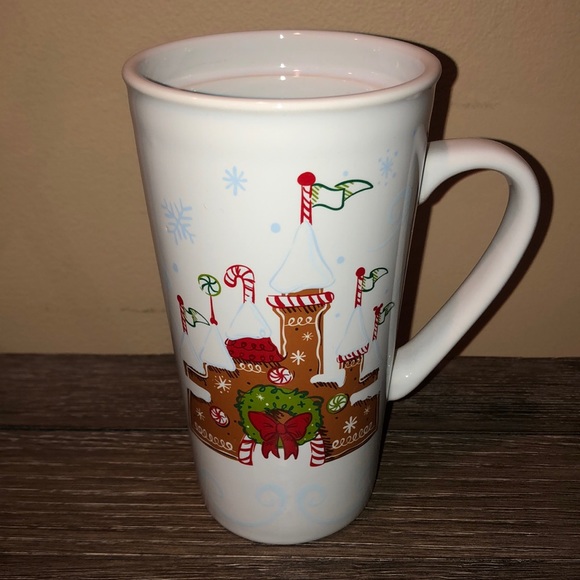 Starbucks Other - Starbucks Disney tall ceramic castle Christmas mug